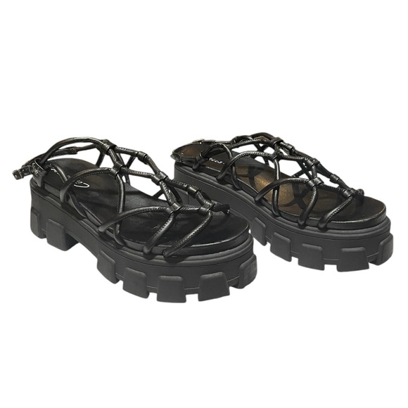 Circus NY By Sam Edelman Greyson Knotted Sandal black - Picture 6 of 9